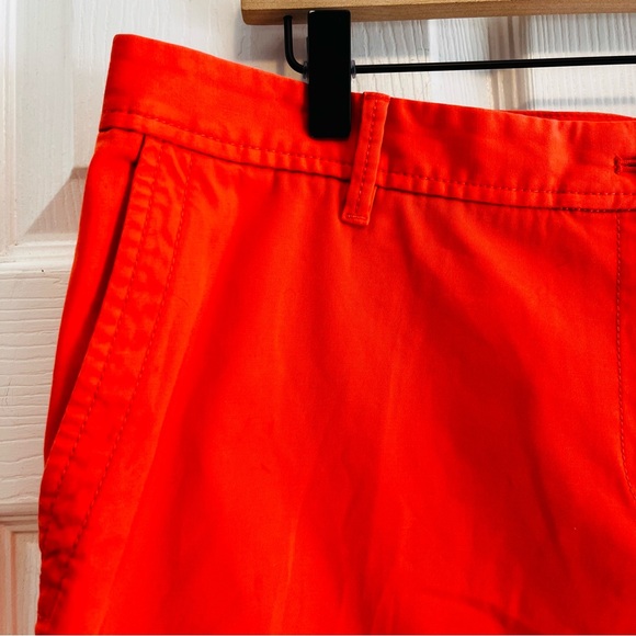 Talbots Vibrant Orange Women's Bermudas Relaxed Chinos Size 14 - Picture 7 of 10
